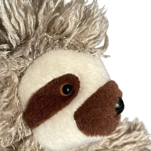 Wild Republic Sloth Plush 18" Shaggy 3 Toed Tan Stuffed Animal Toy Jungle Zoo - Picture 6 of 14